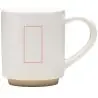 Taza de cerámica apilable Camilla de 180 ml con acabado mate Ecológica Personalizada 6100960 - Imagen 5