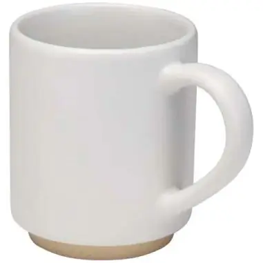 Taza de cerámica apilable Camilla de 180 ml con acabado mate Ecológica Personalizada 6100960