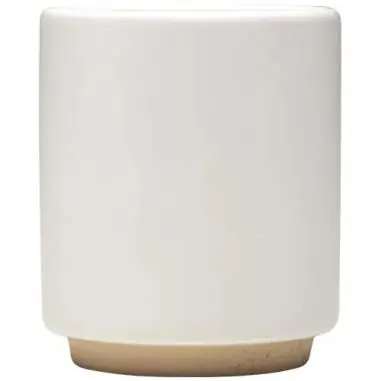 Taza de cerámica apilable Camilla de 180 ml con acabado mate Ecológica Personalizada 6100960