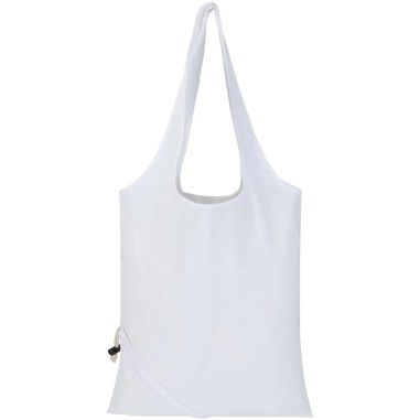 Bolsa Madras Blend plegable de algodón y PET reciclados, 7 l
