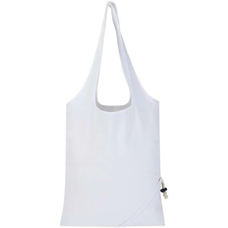 Bolsa Madras Blend plegable de algodón y PET reciclados, 7 l