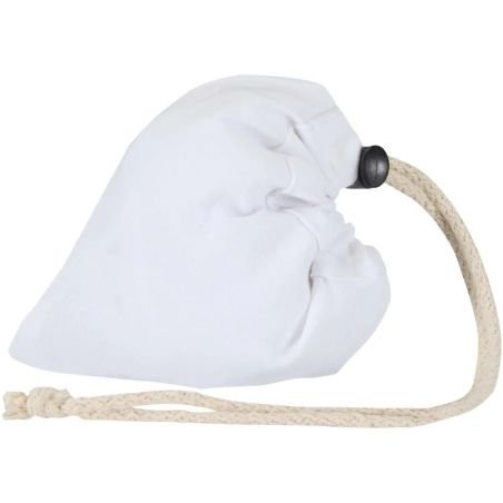 Bolsa Madras Blend plegable de algodón y PET reciclados, 7 l