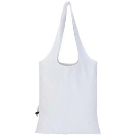 Bolsa Madras Blend plegable de algodón y PET reciclados, 7 l