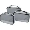 Cubos de viaje reciclados Jet GRS - juego de 3 Ecológico Personalizado 6120807 - Imagen 1