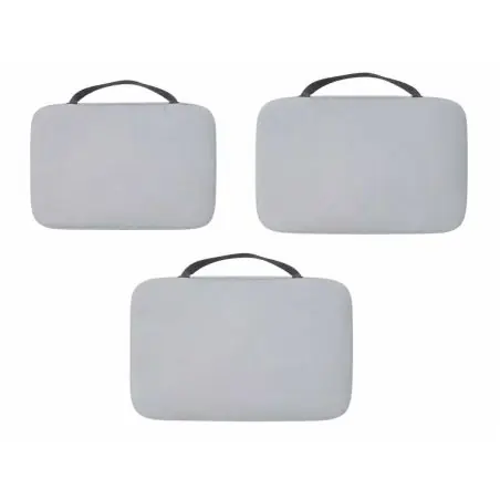 Cubos de viaje reciclados Jet GRS - juego de 3 Ecológico Personalizado 6120807
