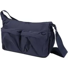 Bolso bandolera para portátil Calli de 33 cm de GRS, de nailon reciclado Ecológico Personalizado 6120810