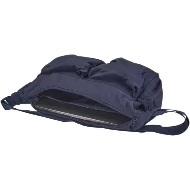 Bolso bandolera para portátil Calli de 33 cm de GRS, de nailon reciclado Ecológico Personalizado 6120810