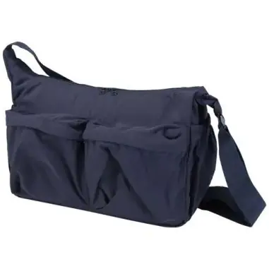 Bolso bandolera para portátil Calli de 33 cm de GRS, de nailon reciclado Ecológico Personalizado 6120810