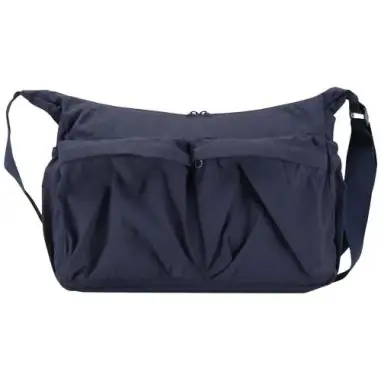 Bolso bandolera para portátil Calli de 33 cm de GRS, de nailon reciclado Ecológico Personalizado 6120810