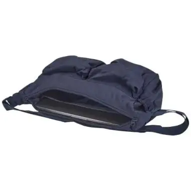 Bolso bandolera para portátil Calli de 33 cm de GRS, de nailon reciclado Ecológico Personalizado 6120810