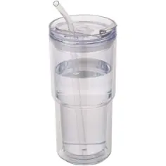 Vaso de plástico de doble pared Archer de 480 ml Ecológico Personalizado 6100967