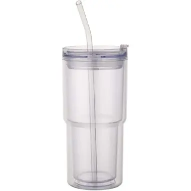 Vaso de plástico de doble pared Archer de 480 ml Ecológico Personalizado 6100967