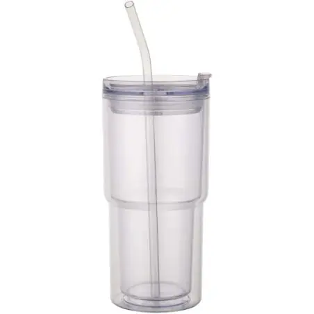 Vaso de plástico de doble pared Archer de 480 ml Ecológico Personalizado 6100967