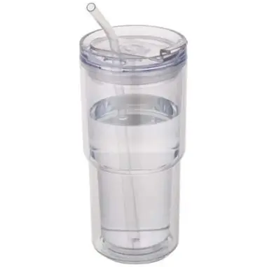 Vaso de plástico de doble pared Archer de 480 ml Ecológico Personalizado 6100967
