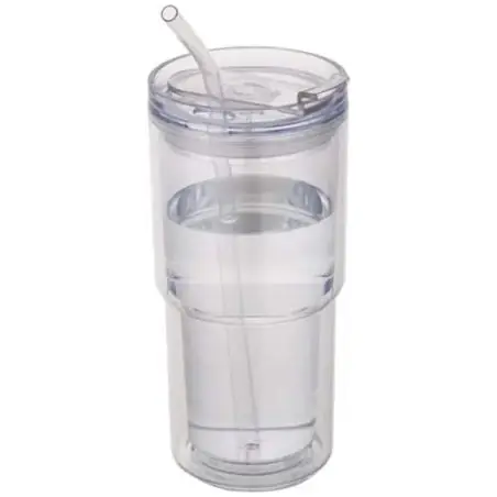 Vaso de plástico de doble pared Archer de 480 ml Ecológico Personalizado 6100967
