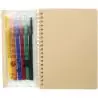 Set de cuaderno de tapa dura y rotuladores Squiggle B6 Ecológico Personalizado 6107330 - Imagen 2