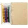 Set de cuaderno de tapa dura y rotuladores Squiggle B6 Ecológico Personalizado 6107330 - Imagen 5