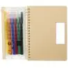 Set de cuaderno de tapa dura y rotuladores Squiggle B6 Ecológico Personalizado 6107330 - Imagen 9
