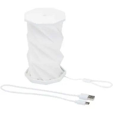 Lámpara de mesa plegable de plástico reciclado Ecológica Personalizada 6124521