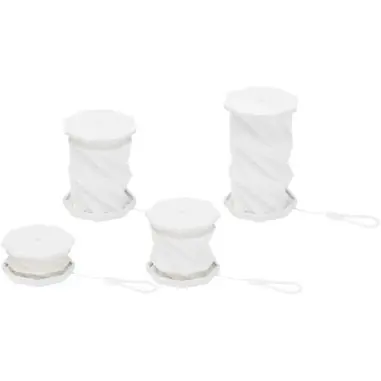Lámpara de mesa plegable de plástico reciclado Ecológica Personalizada 6124521
