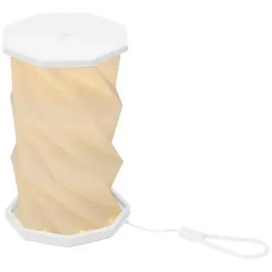 Lámpara de mesa plegable de plástico reciclado Ecológica Personalizada 6124521