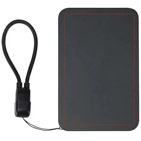 Batería externa magnética SMART de 5000 mAh fabricada con plástico reciclado y con cordón Ecológica Personalizada 6124529