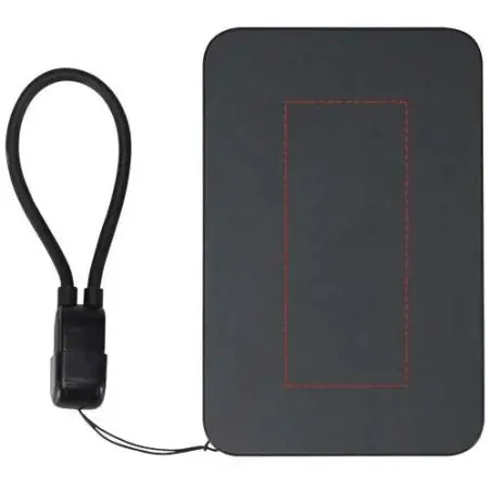 Batería externa magnética SMART de 5000 mAh fabricada con plástico reciclado y con cordón Ecológica Personalizada 6124529