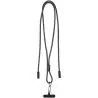 Cable de carga SMART de 65 W de RPET con cordón Ecológica Personalizada 6124530 - Imagen 3