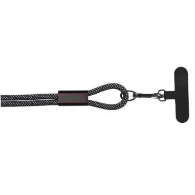 Cable de carga SMART de 65 W de RPET con cordón Ecológica Personalizada 6124530