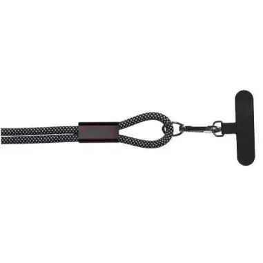 Cable de carga SMART de 65 W de RPET con cordón Ecológica Personalizada 6124530