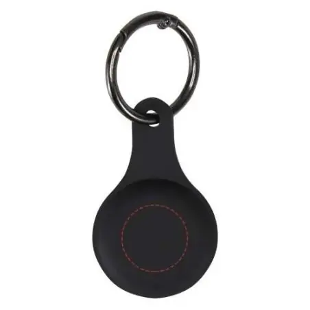 Soporte SMART de plástico reciclado para etiqueta de seguimiento «Find My» Ecológico Personalizado 6124531