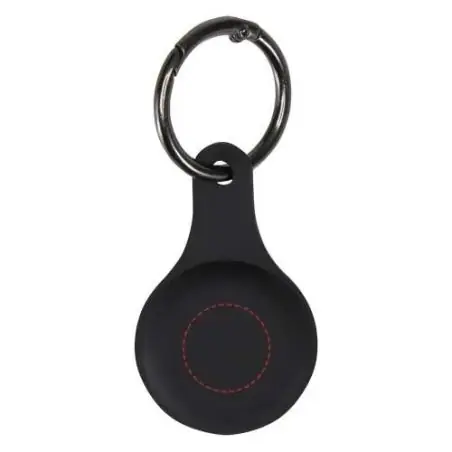 Soporte SMART de plástico reciclado para etiqueta de seguimiento «Find My» Ecológico Personalizado 6124531