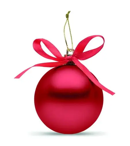 Bola de Navidad en caja Ecológica Personalizada 7CX1603