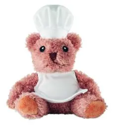 Osito de peluche cocinero Ecológico Personalizado 7MO2837