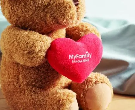 Osito de peluche corazón 23cm Ecológico Personalizado 7MO2949