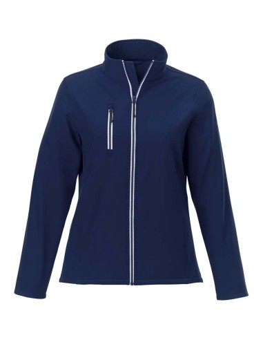 Chaqueta softshell reciclada GRS para mujer de Ecológica Personalizada 639579