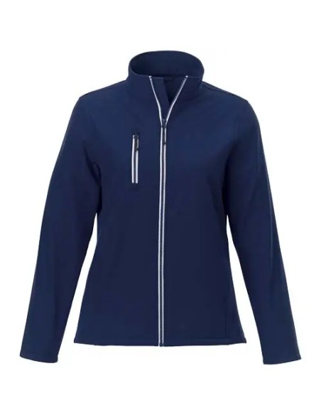 Chaqueta softshell reciclada GRS para mujer de Ecológica Personalizada 639579