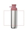 Botella de agua Mepal Vita de 900 ml, de acero inoxidable reciclado Ecológica Personalizada 6113186 - Imagen 3