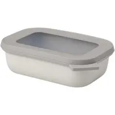 Mepal Cirqula, recipiente rectangular de 500 ml con varios compartimentos Ecológica Personalizada 6113195