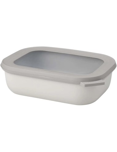 Mepal Cirqula, recipiente rectangular de 1000 ml con varios compartimentos Ecológica Personalizada 6113196