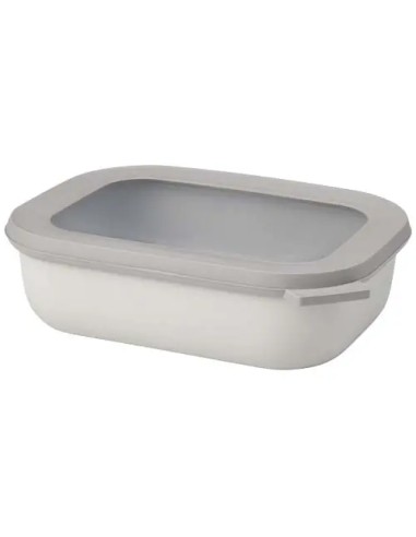 Mepal Cirqula, recipiente rectangular de 1000 ml con varios compartimentos Ecológica Personalizada 6113196