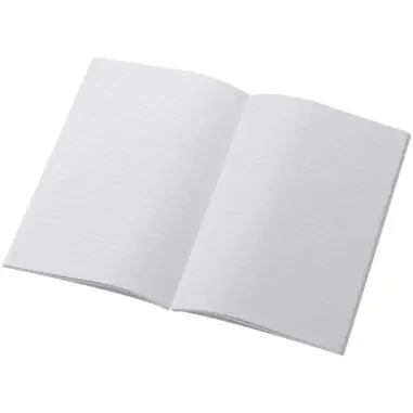 Cuaderno Novella Austen de tapa blanda reciclada, tamaño A5 - 50 hojas rayadas Ecológico Personalizado 6210911