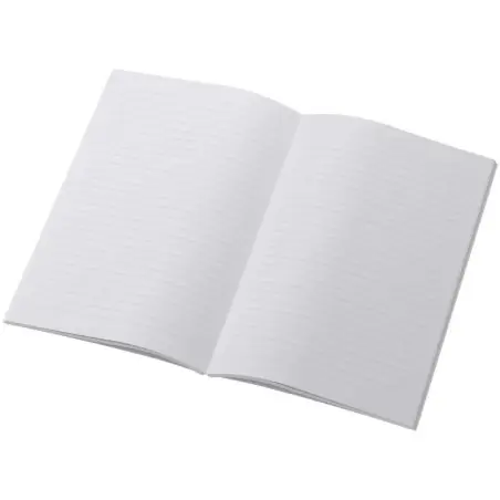 Cuaderno Novella Austen de tapa blanda reciclada, tamaño A5 - 50 hojas rayadas Ecológico Personalizado 6210911