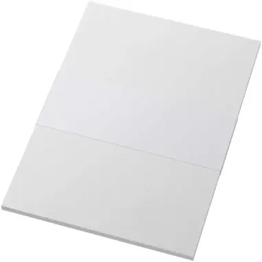 Cuaderno Novella Austen de tapa blanda reciclada, tamaño A5 - 50 hojas rayadas Ecológico Personalizado 6210911