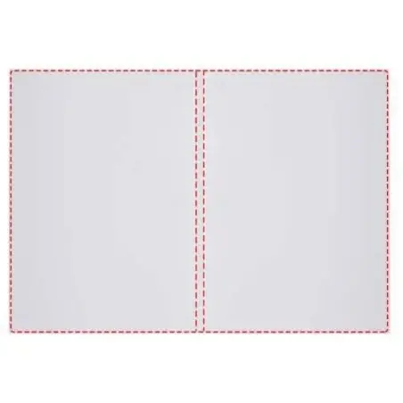 Cuaderno Novella Austen de tapa blanda reciclada, tamaño A5 - 50 hojas rayadas Ecológico Personalizado 6210911