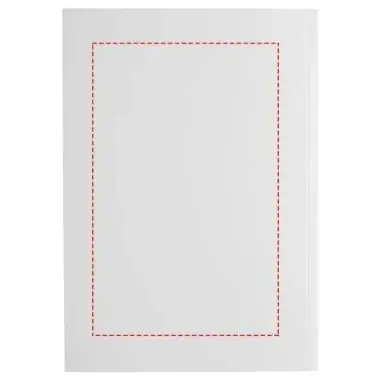 Cuaderno Novella Austen de tapa blanda reciclada, tamaño A5 - 50 hojas rayadas Ecológico Personalizado 6210911