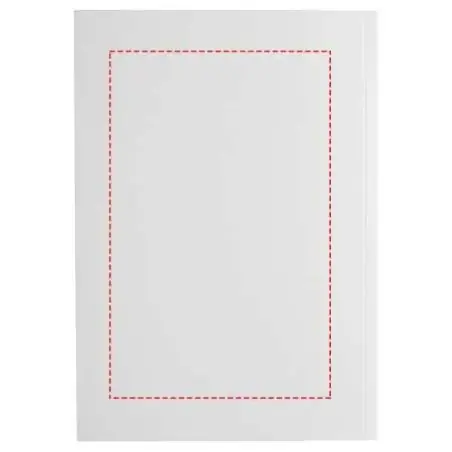 Cuaderno Novella Austen de tapa blanda reciclada, tamaño A5 - 50 hojas rayadas Ecológico Personalizado 6210911