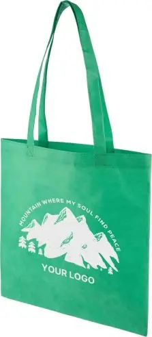 Bolsa con asas de tela no tejida (80 g/m²) Personalizada 101267589