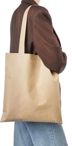 Bolsa con asas de tela no tejida (80 g/m²) Personalizada 101267589
