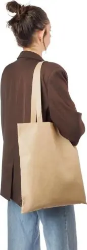 Bolsa con asas de tela no tejida (80 g/m²) Personalizada 101267589